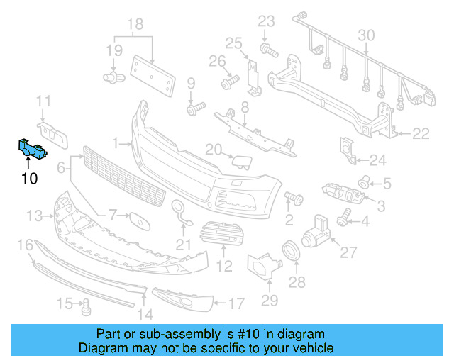 Blank Cover 7P6-853-140 - View 7