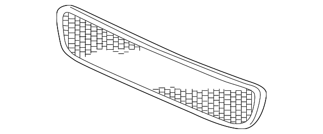 Upper Grille 7L6-853-653-H-9B9 - View 2