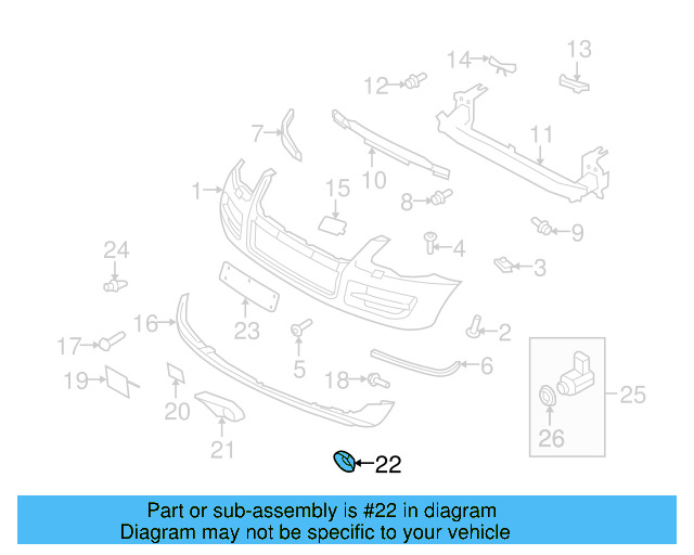 Impact Bar Bolt N-101-560-04 - View 3