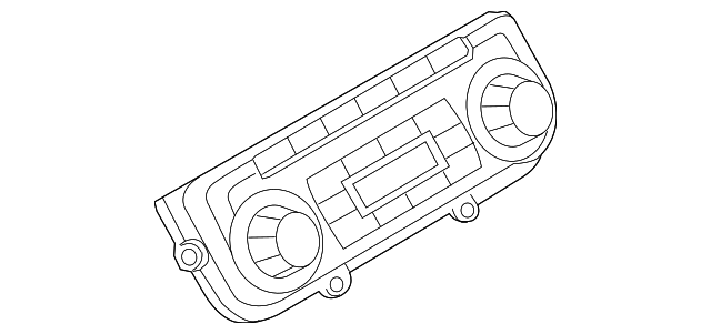 Dash Control Unit 5K0-907-044-GN-ZJU