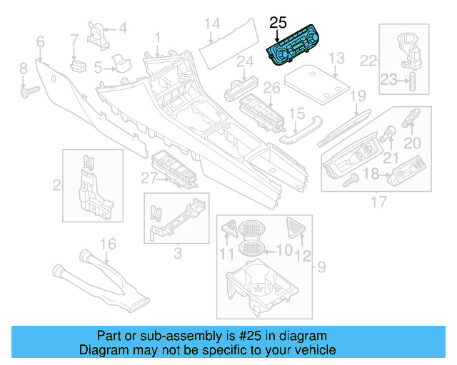 Dash Control Unit 5K0-907-044-HB-ZJU