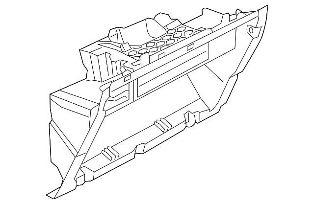 Glove Box Frame 3CN-857-114-C-82V - View 3
