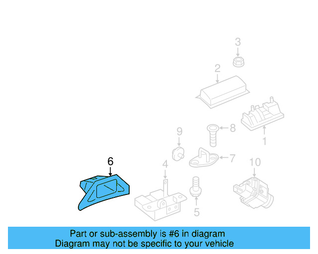 Latch Cover 7P6-827-520-C-82V - View 3