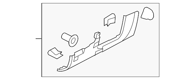 Instrument Panel Cover 7P1858366K4A1