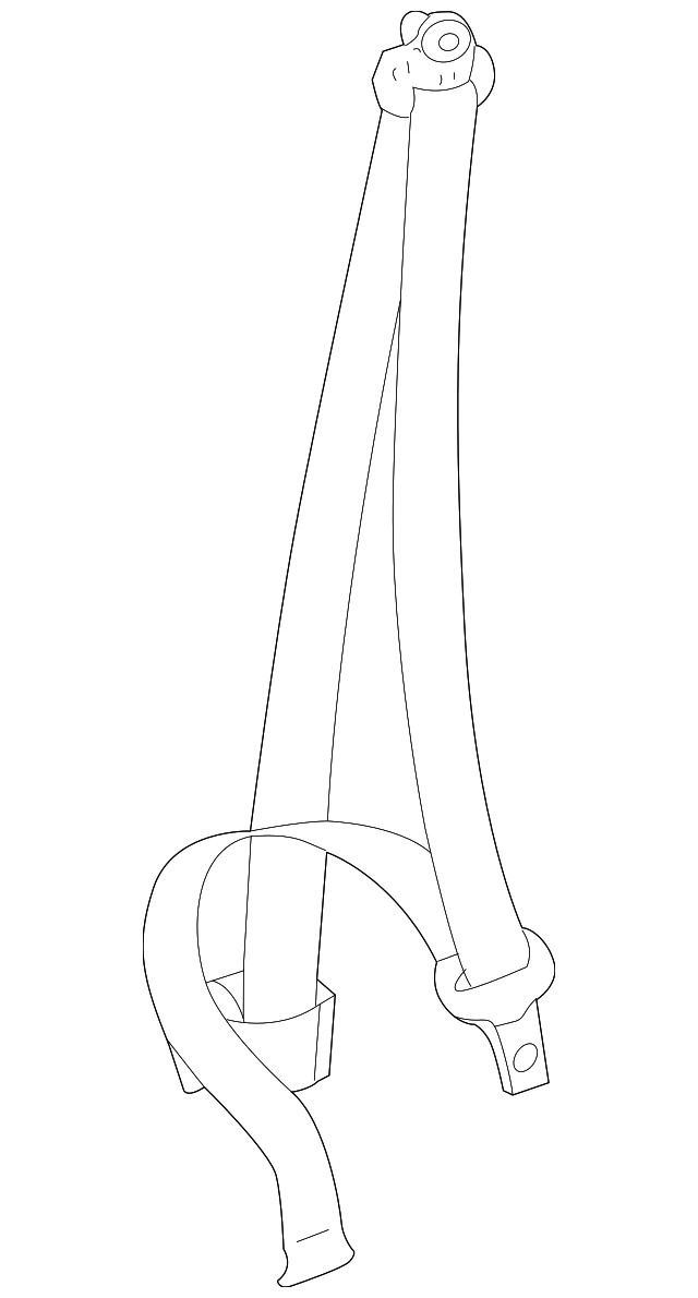 Belt & Retractor 1Y1-857-705-A-HCQ - View 2