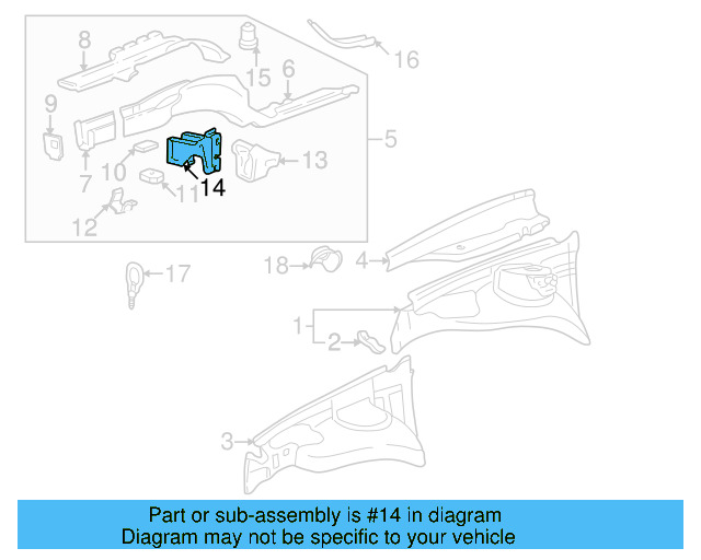 Bumper Bracket 1HM-803-332-B - View 5