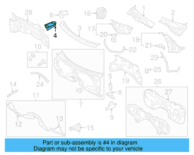 Sound Absorber 06E-103-981-D - View 12
