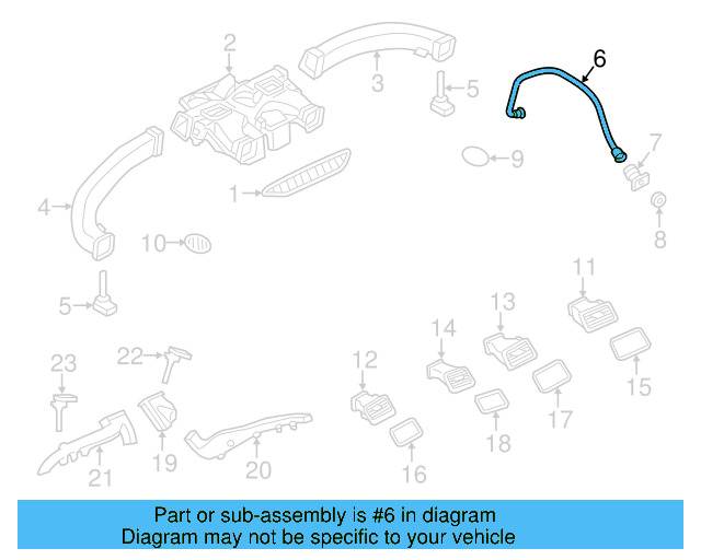 Air Hose 7P1-816-311 - View 4