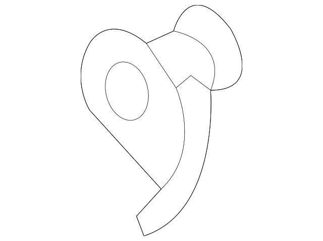 Glove Box Frame Lock Plate 3CN-858-543 - View 2