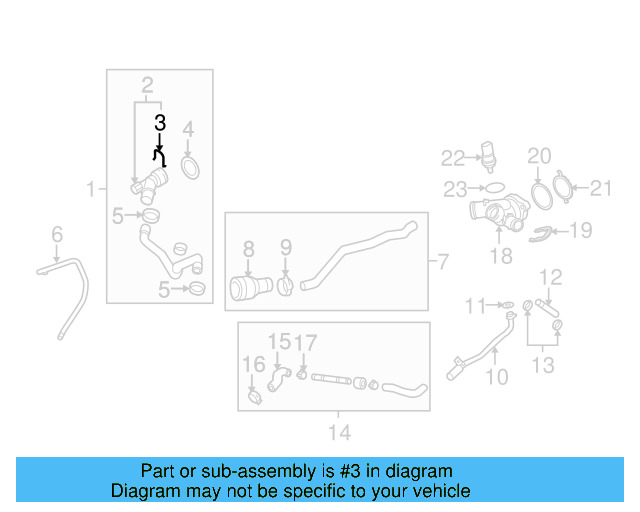 Engine Coolant Temperature Sensor C 032-121-142 - View 17