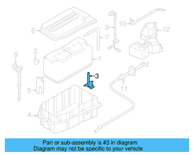 Hold Down Clamp 7L0-915-138-C - View 3