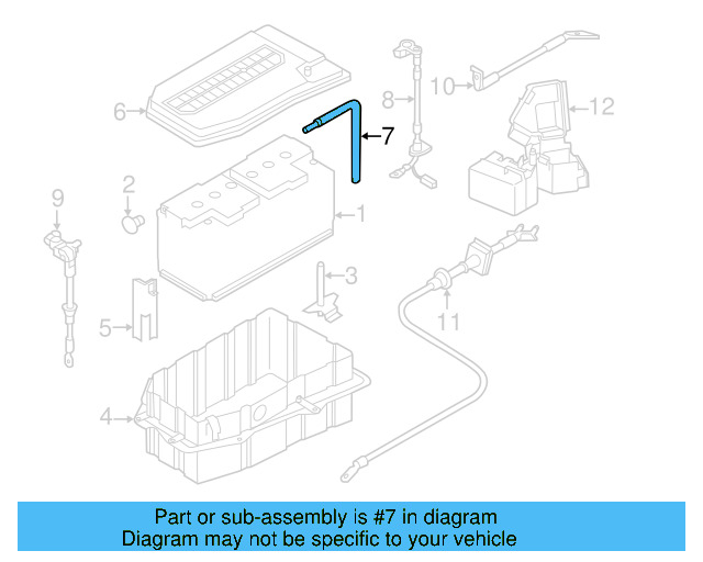 Drain Hose 7L0-915-531 - View 4