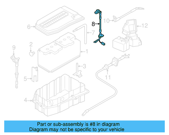 Positive Cable 7P0-971-225-B - View 6