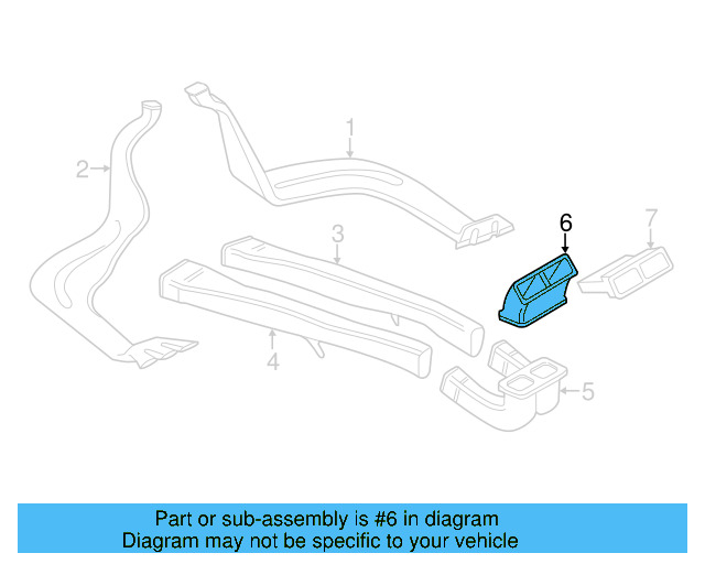 Connector Tube 7P0-819-624 - View 8