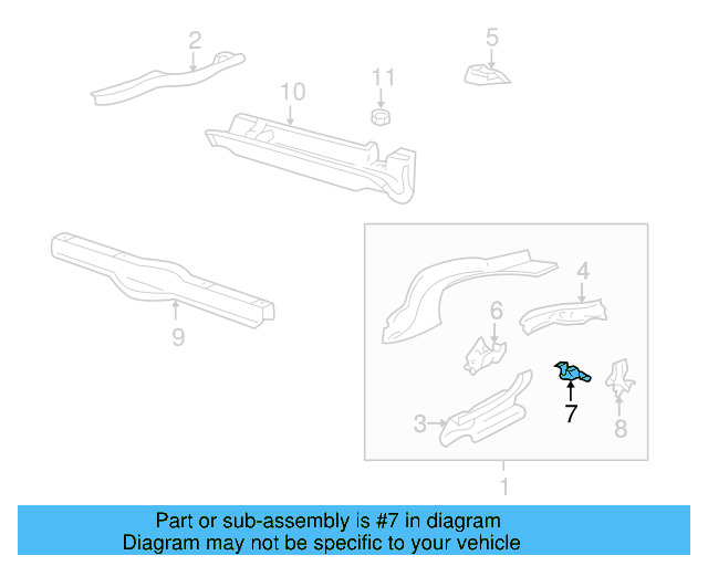 Mount Bracket 1H6-813-743