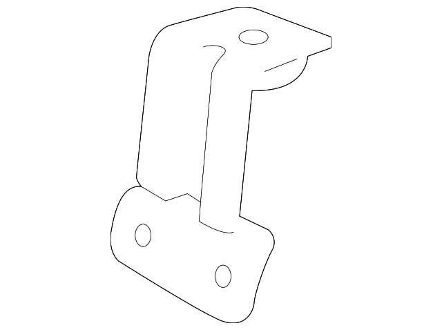 Radiator Support Access Cover Bracket 7P6-806-812-A