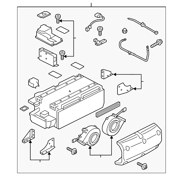 Drive Motor Battery Pack Assembly 7P0-915-590-L
