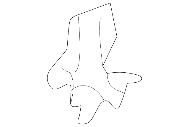 Muffler Bracket 191-803-545-A - View 2