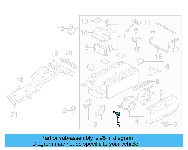 Headlamp Assembly Screw N-106-444-03 - View 9