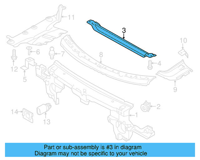 Bracket Upper Bolt N-910-345-01 - View 7