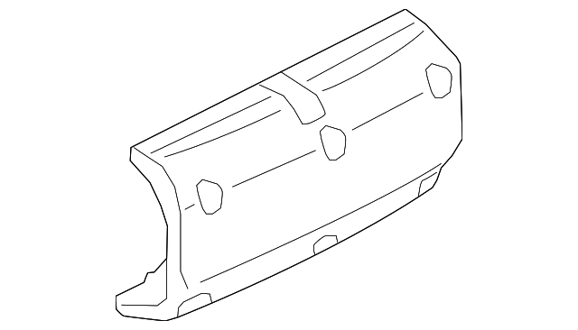 Drive Motor Battery Pack Cooling Fan Housing 7P0-819-024
