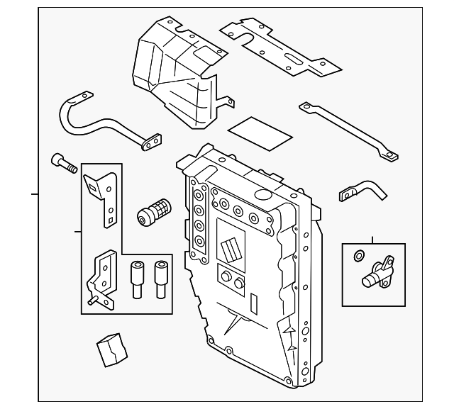 Drive Motor Inverter 7P0-907-070-H