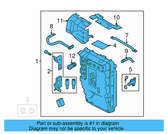 Drive Motor Inverter 7P0-907-070-F - View 3