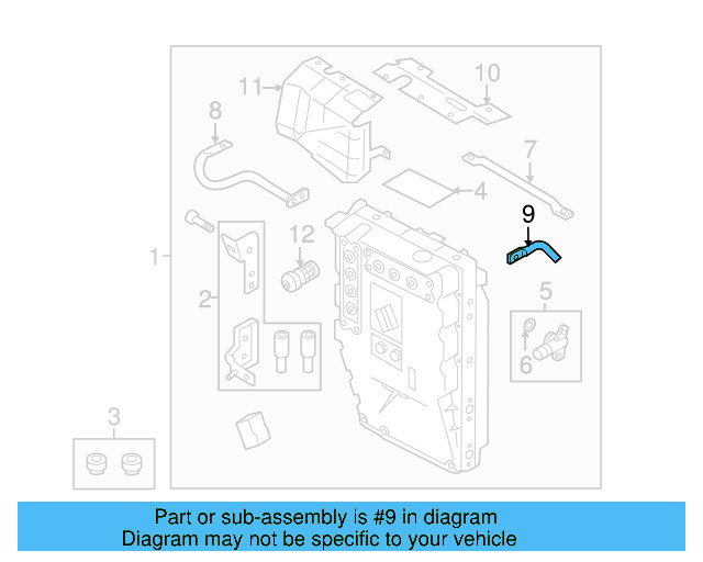 Battery Ground Strap 7P0-971-235-D