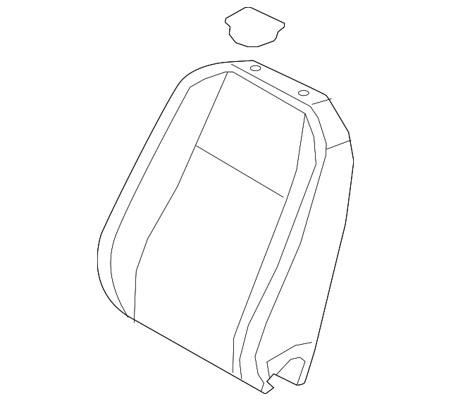 Seat Back Cover 3CN-881-805-AH-AEW