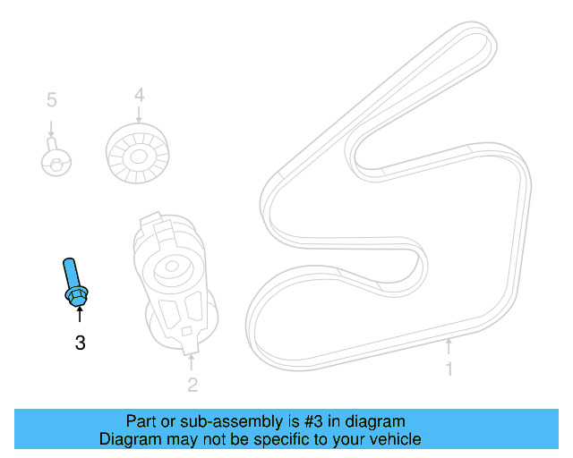Tensioner Bolt WHT-004-328 - View 5