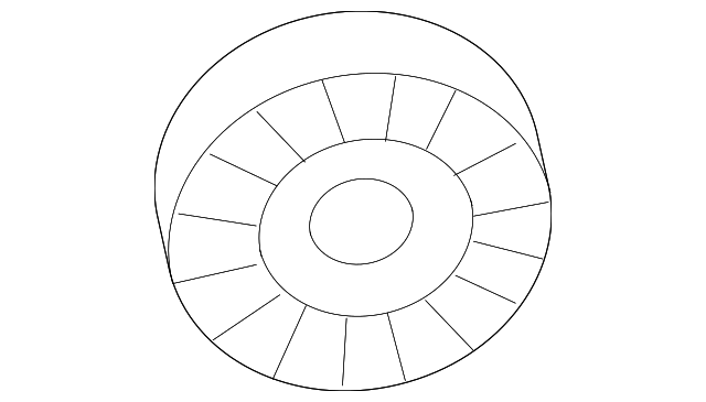 Pulley 7B0-903-341 - View 2