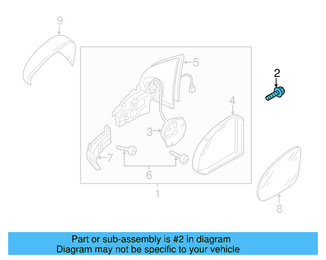 Door Check Bolt N-912-032-02 - View 5