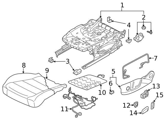 Lumbar Switch 3CN-959-777-QWA