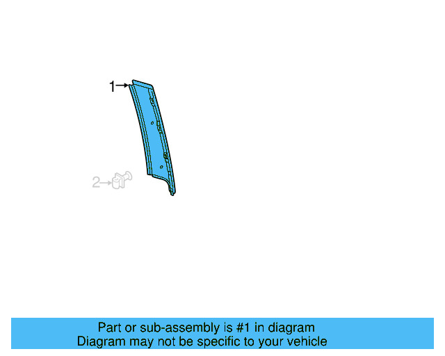 Frame Molding 5GM-839-901-A-041 - View 13