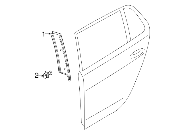 Frame Molding 5GM-839-901-A-041 - View 7