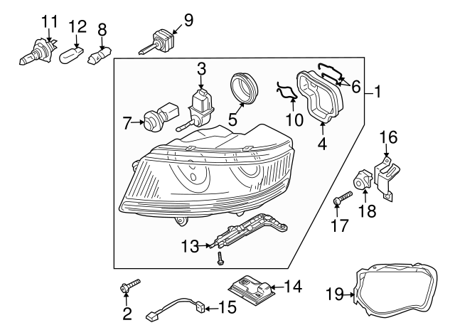 O'head Lamp Bulb N-017-753-10 - View 28
