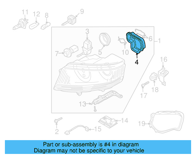 Protect Cap 3D0-941-607 - View 3