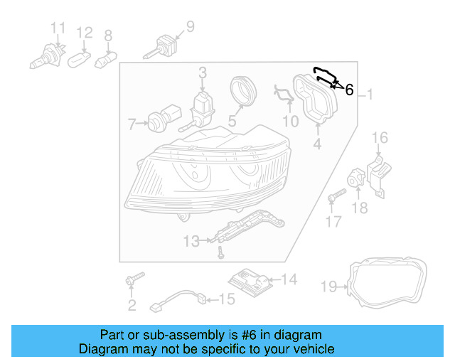 Protect Cap Retainer Kit 3D0-998-160 - View 3