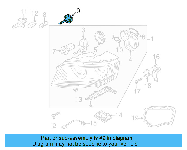 Low Beam Bulb N-105-661-02 - View 18