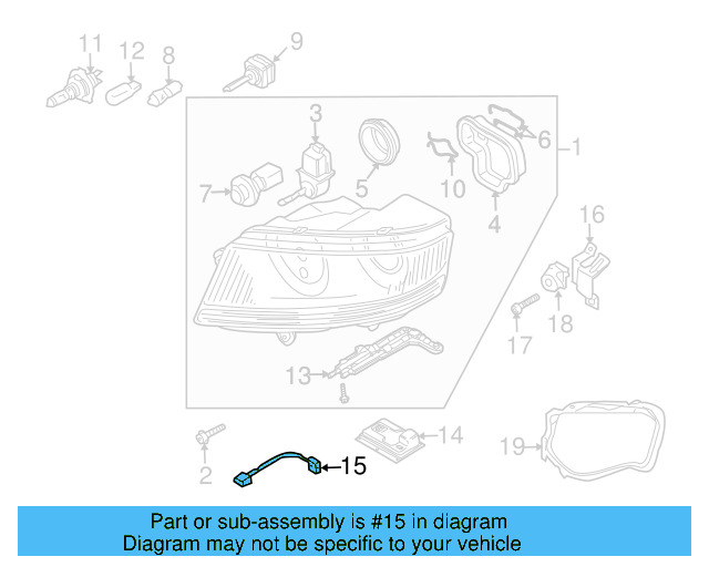 Wire Harness 3D0-971-671 - View 11