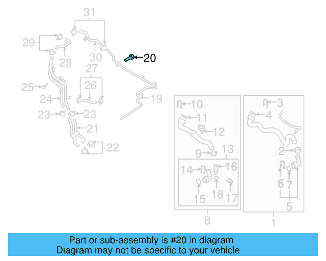 Thermostat Cover Bolt N-106-112-01 - View 16