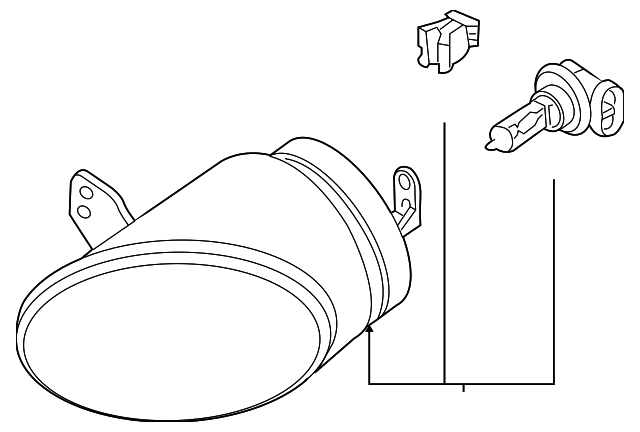 Fog Lamp Assembly 3D0-941-700-C