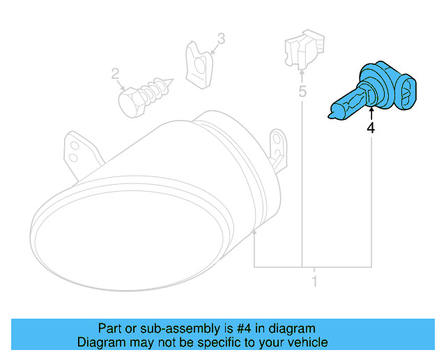 Fog Lamp Bulb N-105-297-01 - View 9