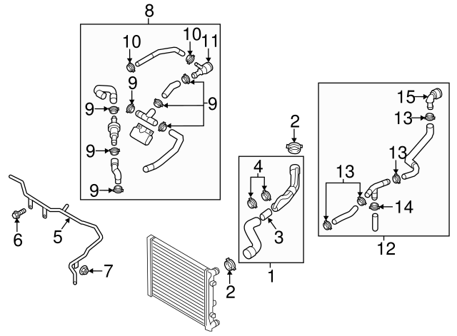 Hose Assembly 1K0-122-073-FF - View 20