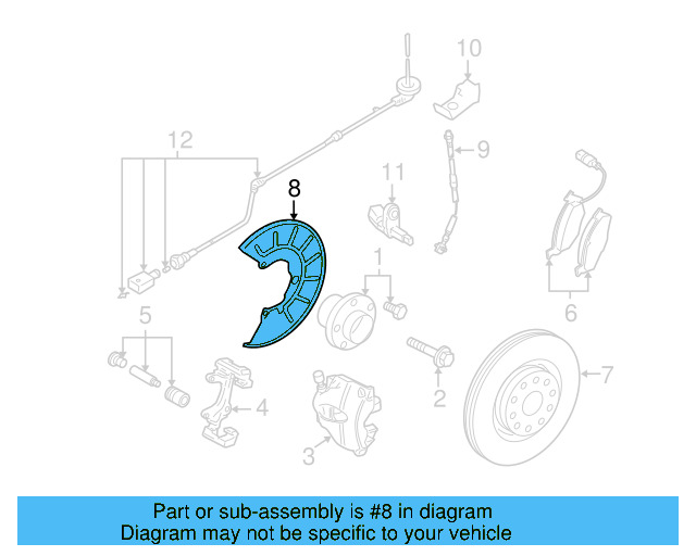 Splash Shield 1K0-615-312-F - View 15
