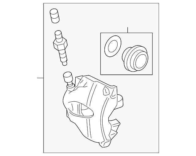 Bracket 1K0-611-846-B - View 60