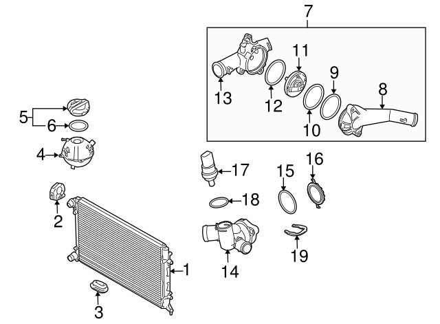 Reservoir Cap 3B0-121-321 - View 91