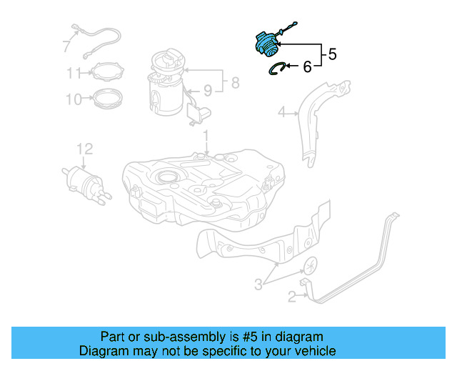 Fuel Tank Cap 1K0-201-550-AJ - View 5