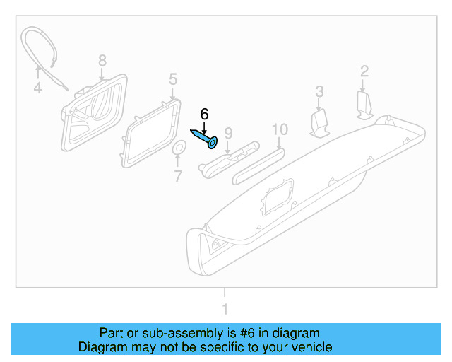 Door Trim Panel Screw N-901-575-02 - View 20
