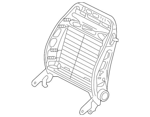 Seat Back Frame 1J4-881-046-HH